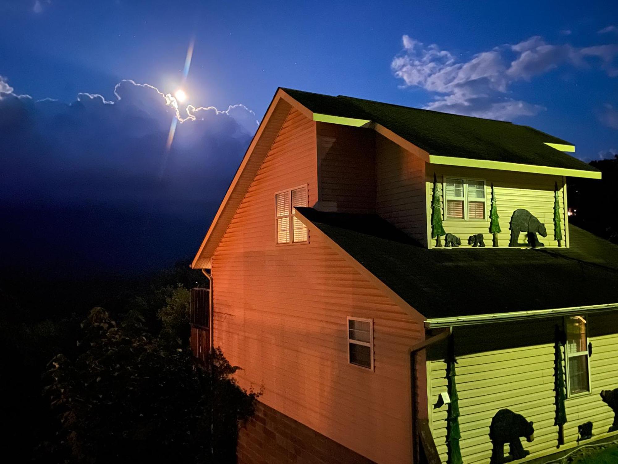 Private Chalet in Gatlinburg, Awesome Views, Work Desk, Wifi, Hot Tub&Dog-Friendly Exterior foto